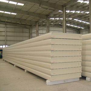 225mm聚氨酯彩鋼夾芯板產(chǎn)品圖片,225mm聚氨酯彩鋼夾芯板產(chǎn)品相冊 - 北京華都寶拉建筑板材 - 九正